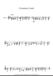 Coventry Carol (Guitar)