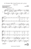 If Music Be The Food Of Love (from Shakespeare's Twelfth Night)