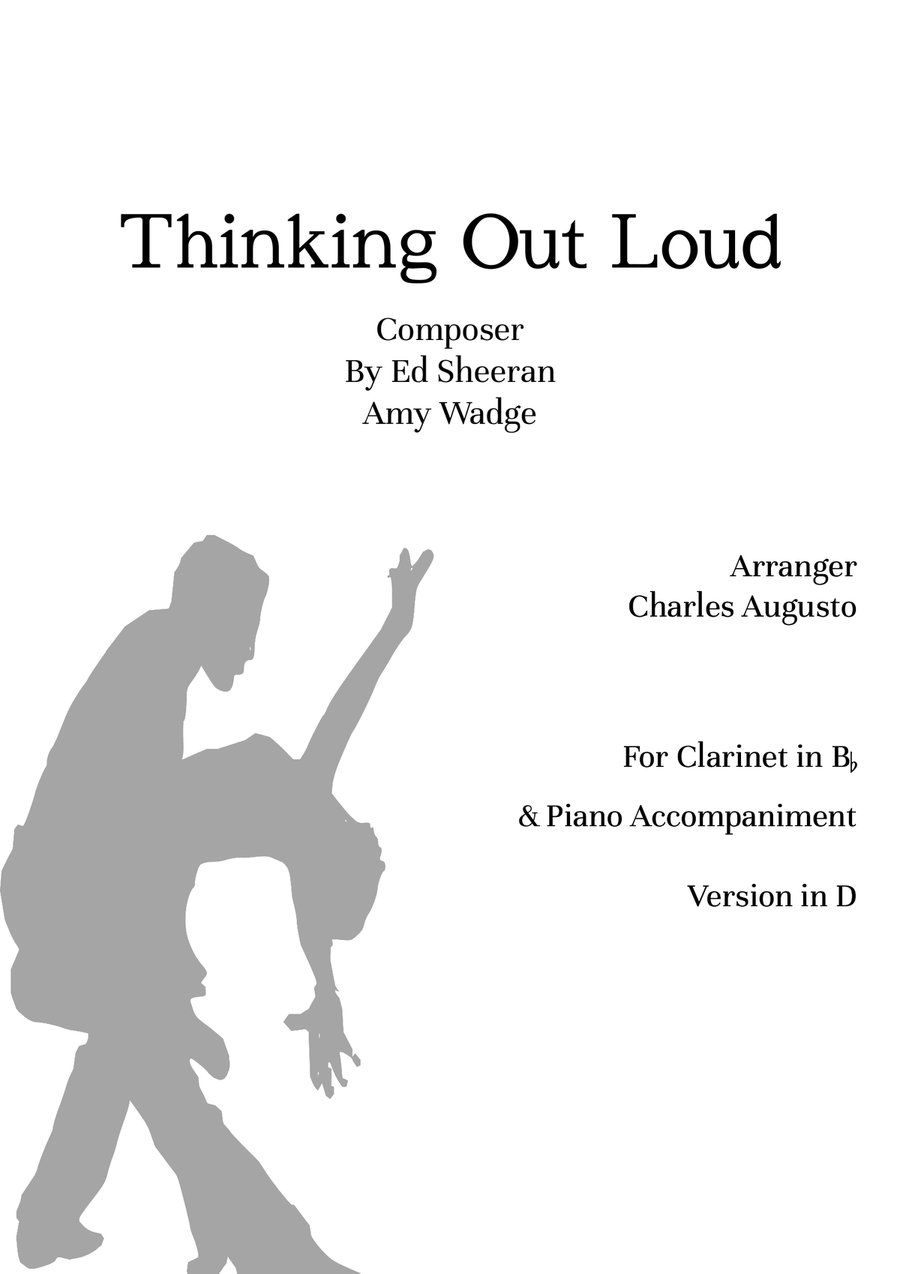 Thinking Out Loud Thinking Out Loud Chamber Music scores gallery preview page 1