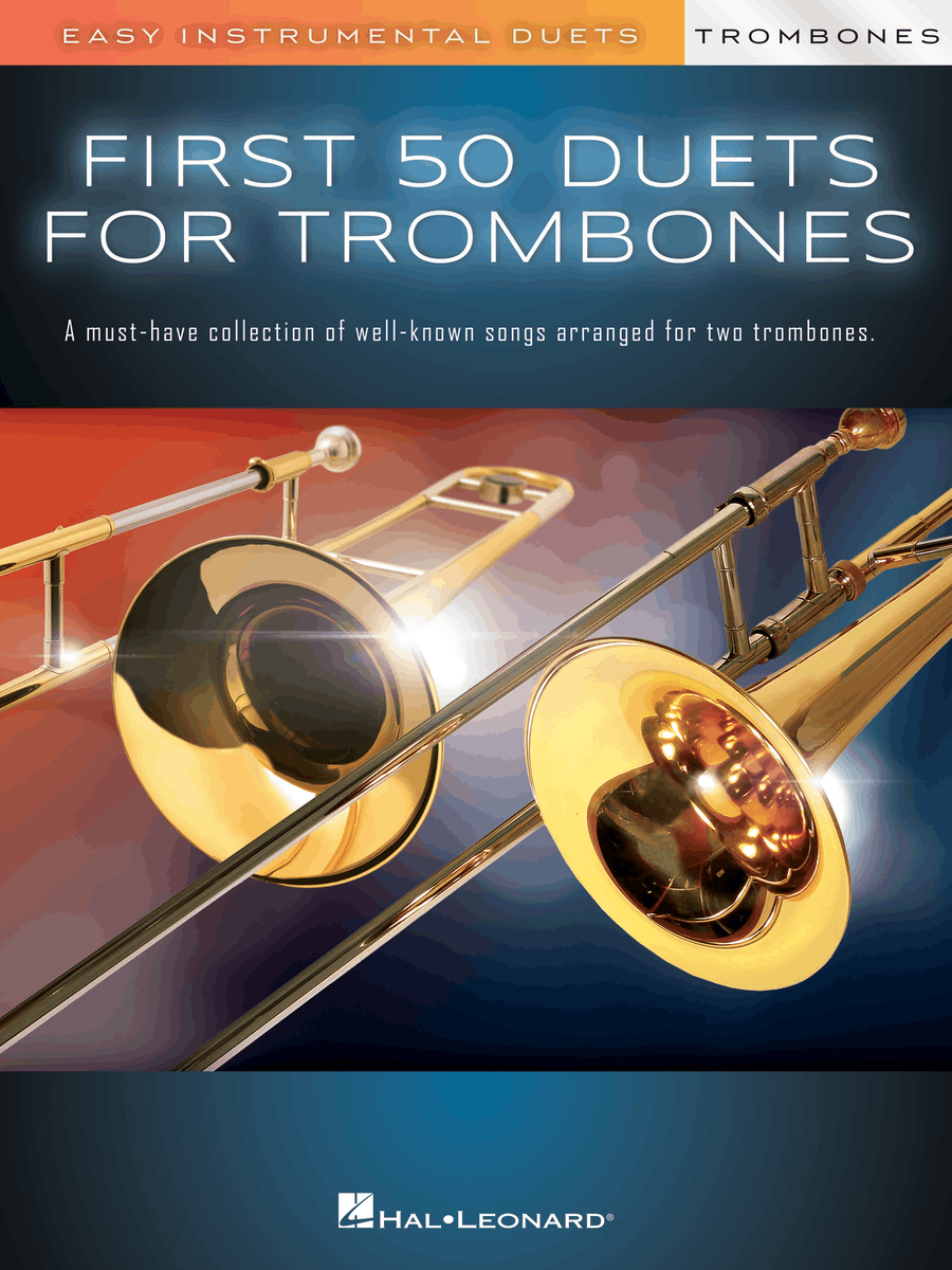 First 50 Duets for Two Trombones Trombone Duet scores gallery preview page 1