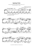 Spinning Waltz: Reinterpretation of Petzold's Minuet in G minor, Ahn. 115