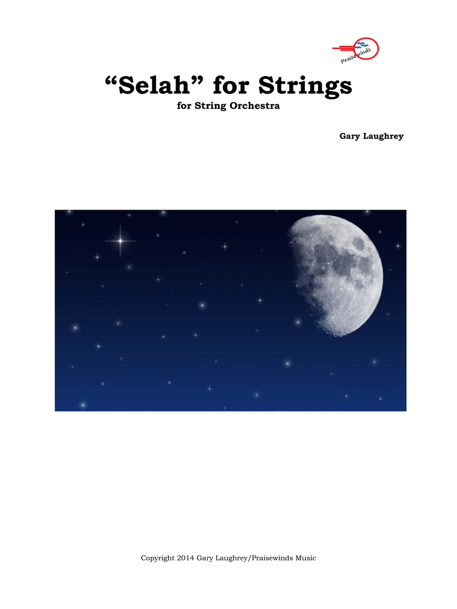 'Selah' for Strings 'Selah' for Strings String Orchestra scores gallery preview page 1
