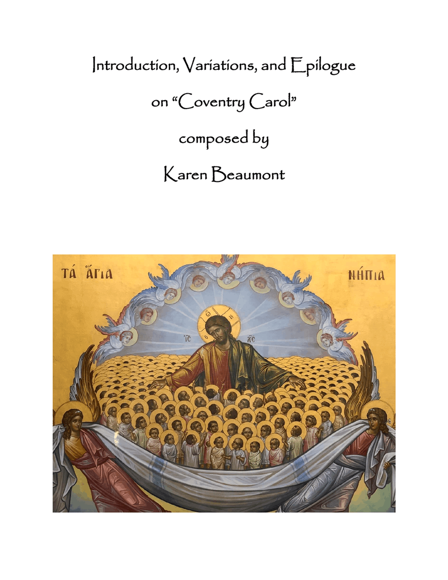 Introduction, Variations, and Epilogue on 