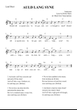 Auld Lang Syne (Lead Sheet in G Major)