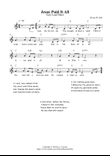 Jesus Paid It All - Easy Lead Sheet ( C major)