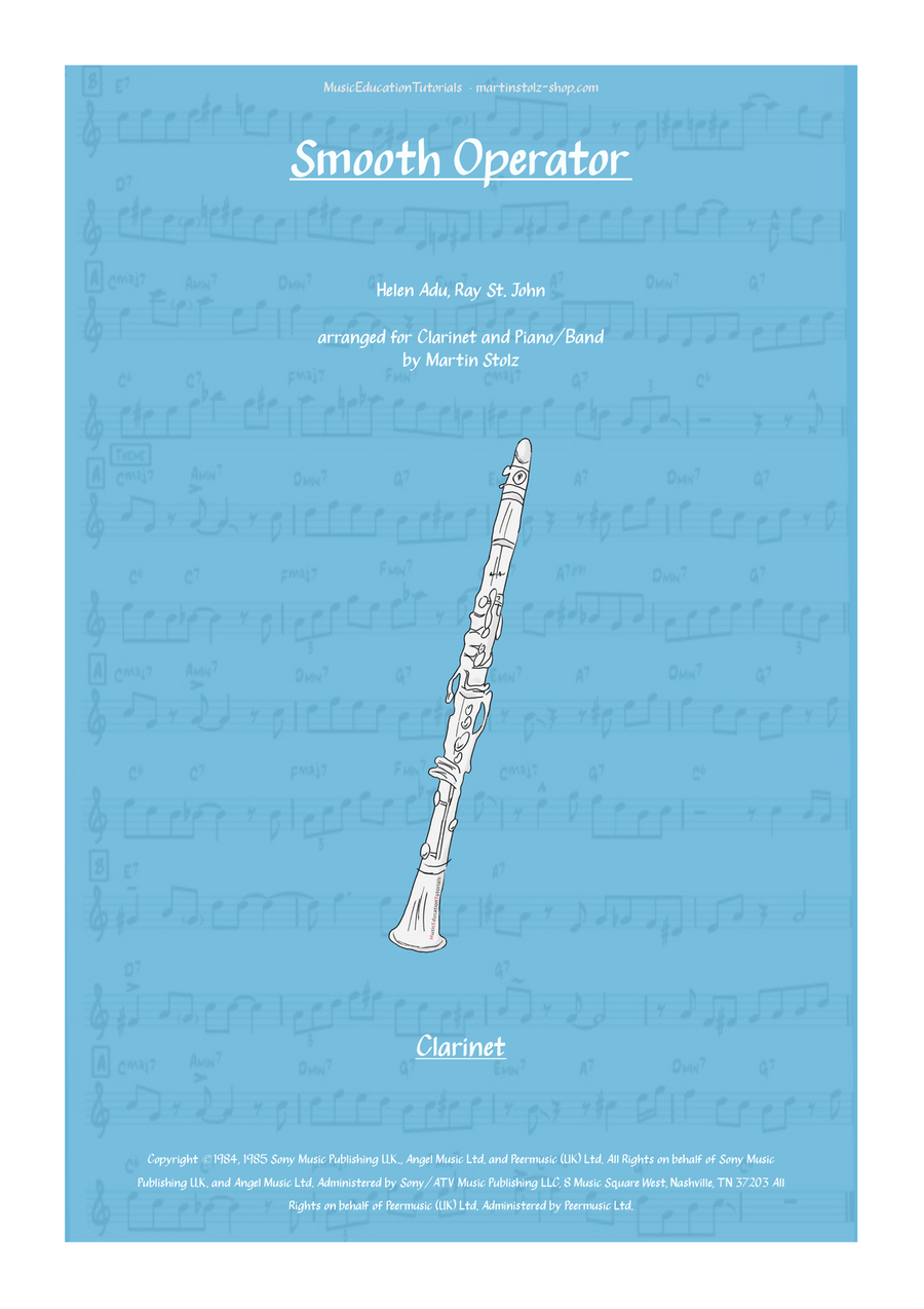 Smooth Operator Smooth Operator B-Flat Clarinet scores gallery preview page 1