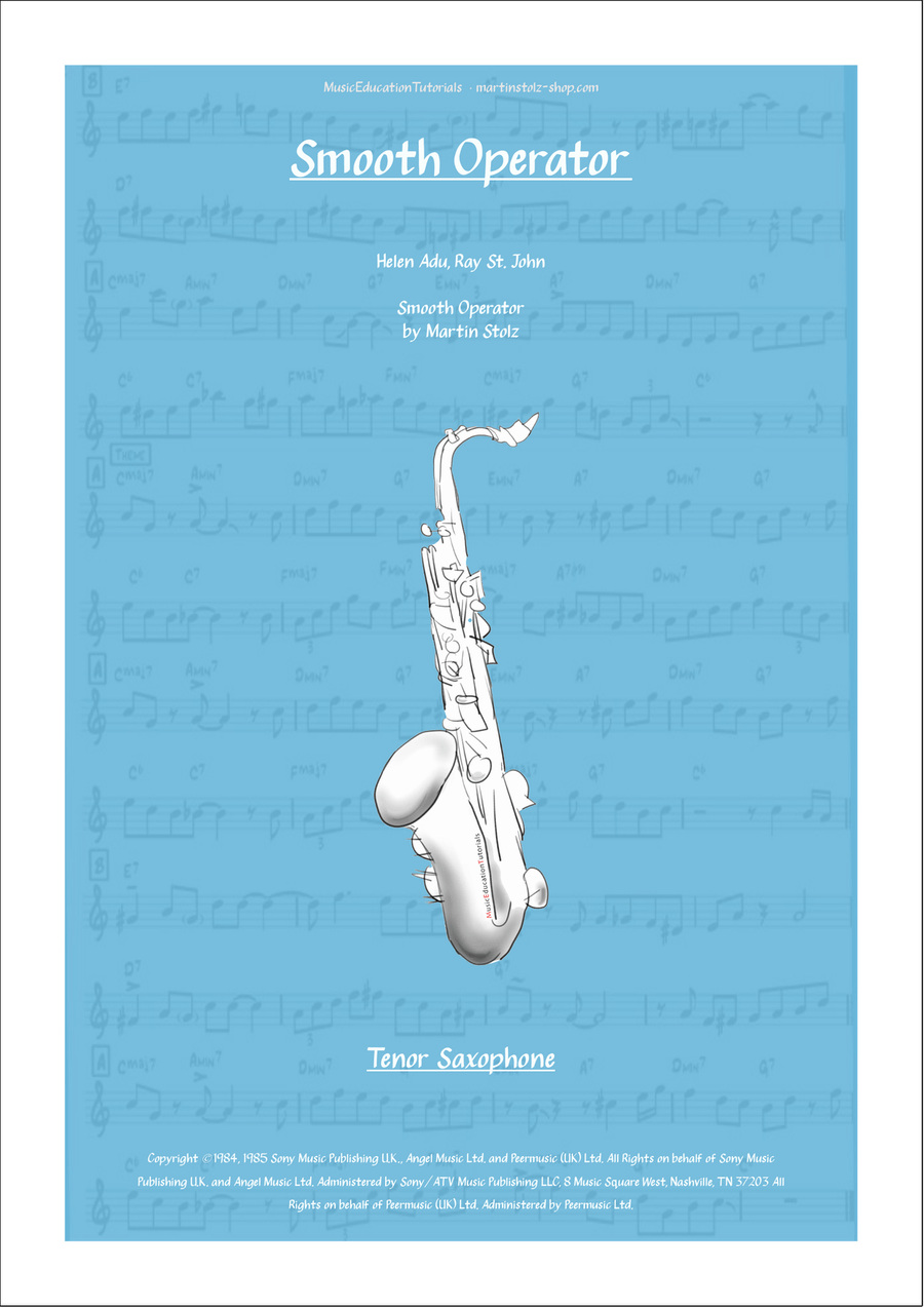 Smooth Operator Smooth Operator Tenor Saxophone scores gallery preview page 1