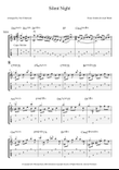 Silent Night (Franz Gruber & Josef Mohr) - Fingerstyle Guitar TAB (standard tuning)