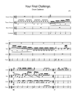 Your Final Challenge - Drum Cadence.