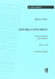 Double concerto for two bassoons and orchestra - Study score