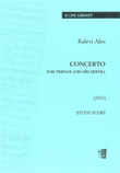 Concerto for timpani and orchestra - Study score