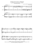 A Time For Us (Love Theme)