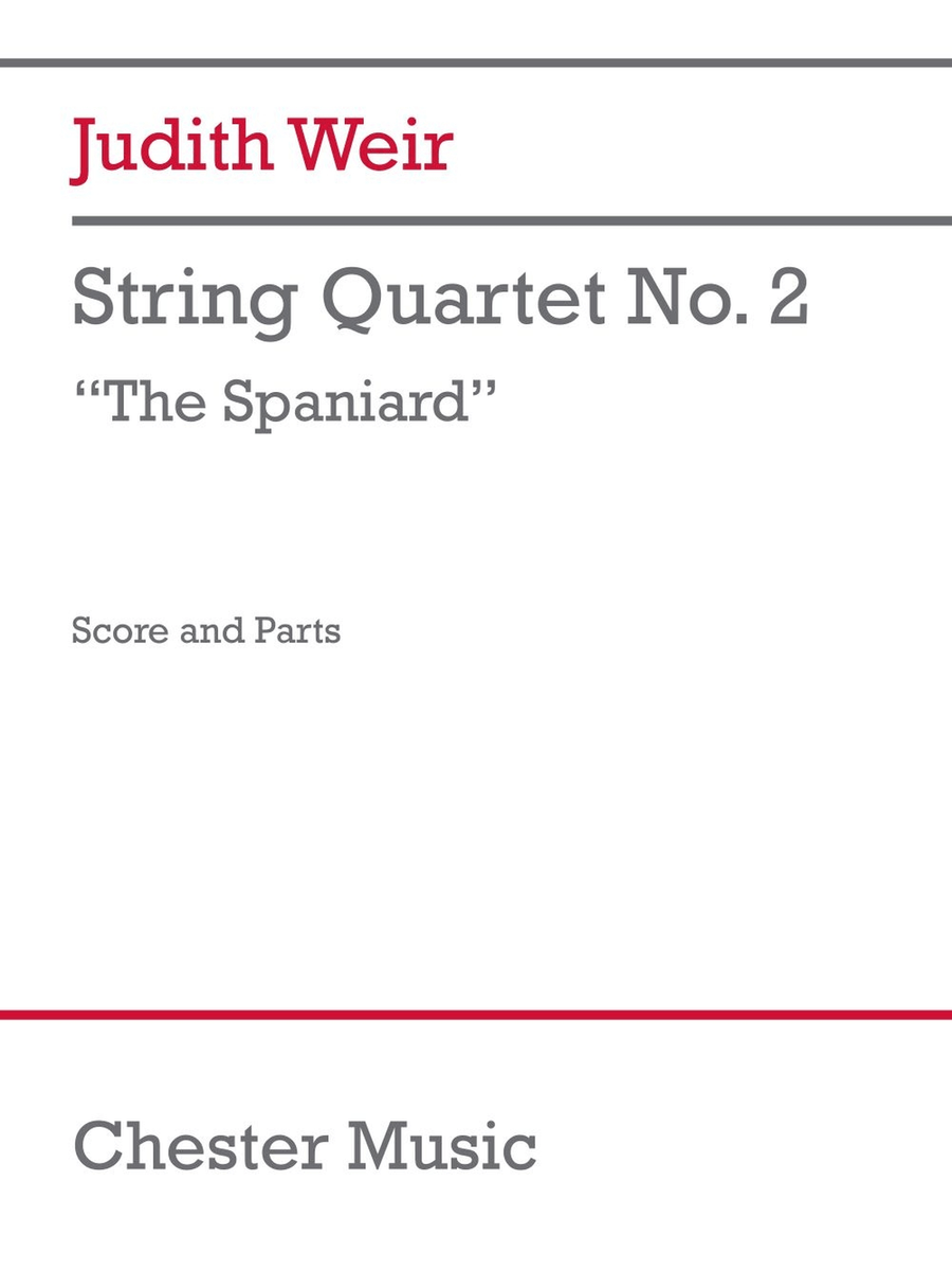 String Quartet No. 2 (“The Spaniard”) String Quartet scores gallery preview page 1