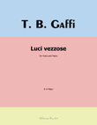 Luci vezzose, by Gaffi Tommaso Bernardo, in A Major