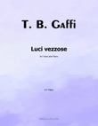 Luci vezzose, by Gaffi Tommaso Bernardo, in F Major