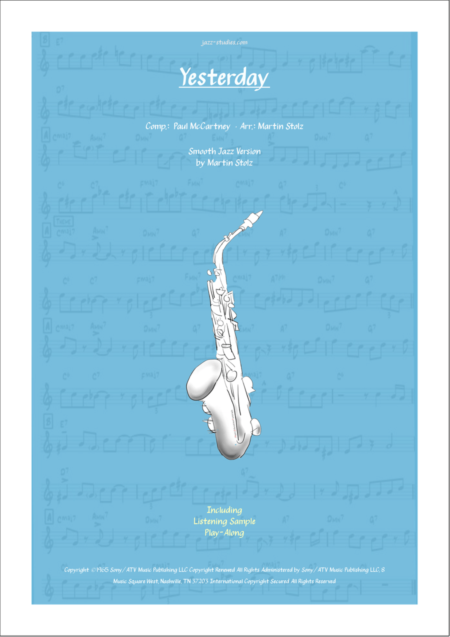 Yesterday Yesterday Alto Saxophone scores gallery preview page 1