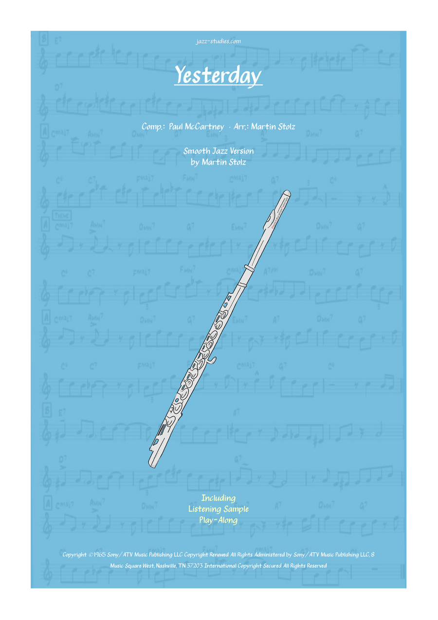 Yesterday Yesterday Flute Solo scores gallery preview page 1