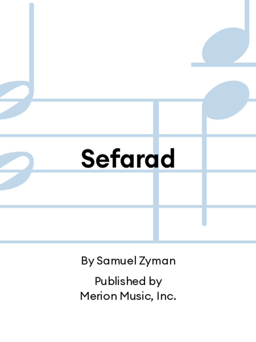 Sefarad Sefarad Chamber Music scores gallery preview page 1
