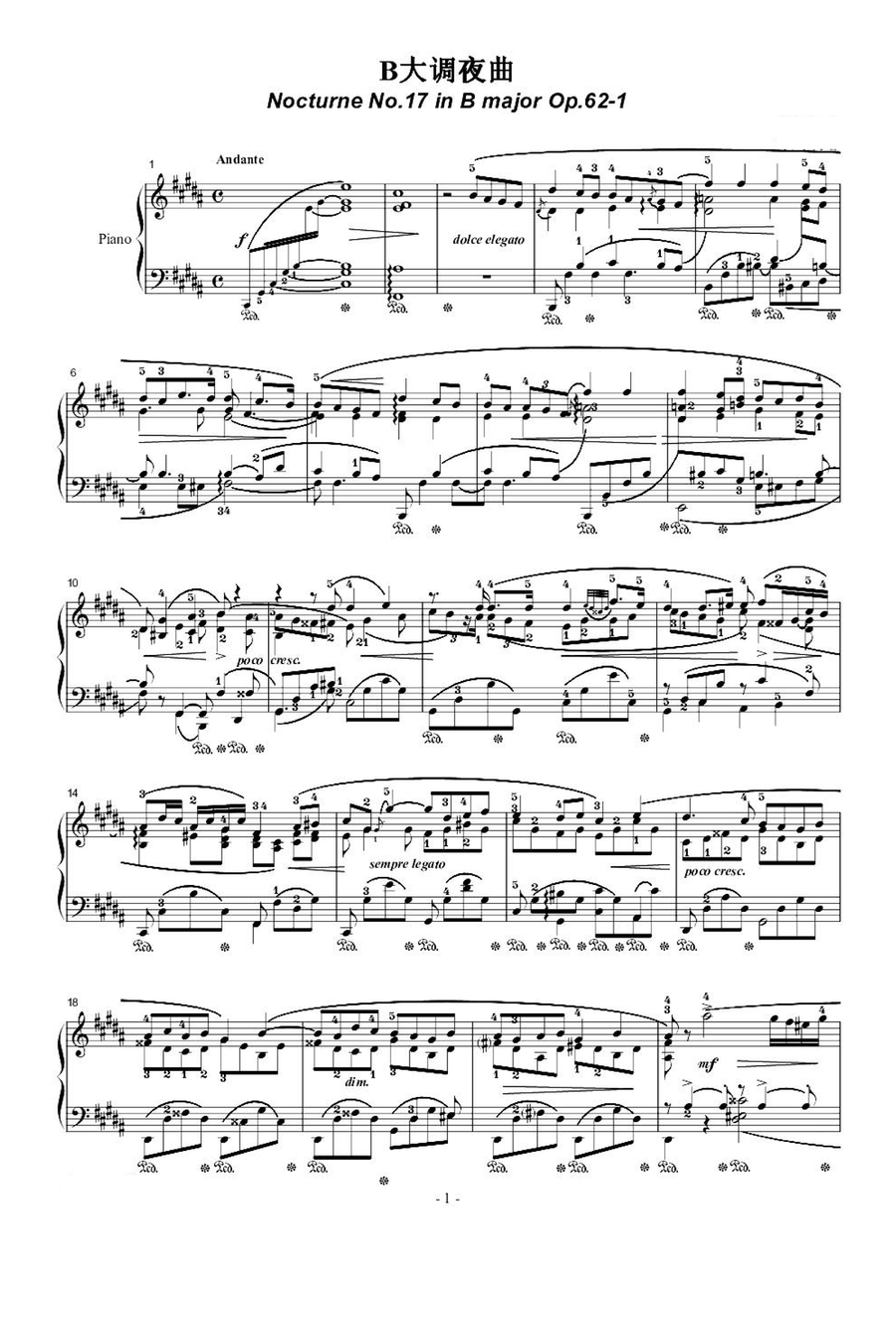 Nocturne No. 12 in G Magor Op.37-2 - Fryderyk Franciszek Chopin Piano Solo scores gallery preview page 1