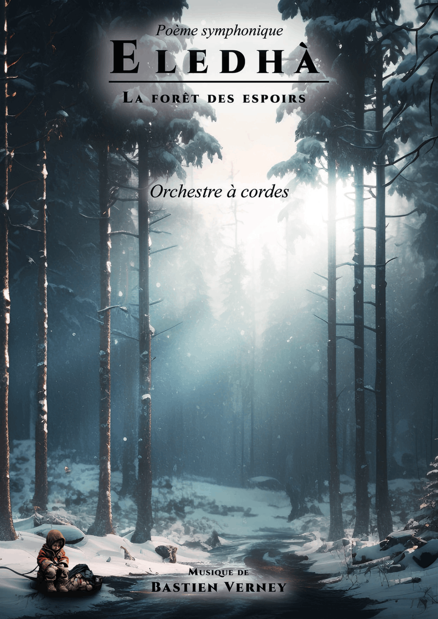 Eledhà - La Forêt des espoirs - Score Only Chamber Music scores gallery preview page 1