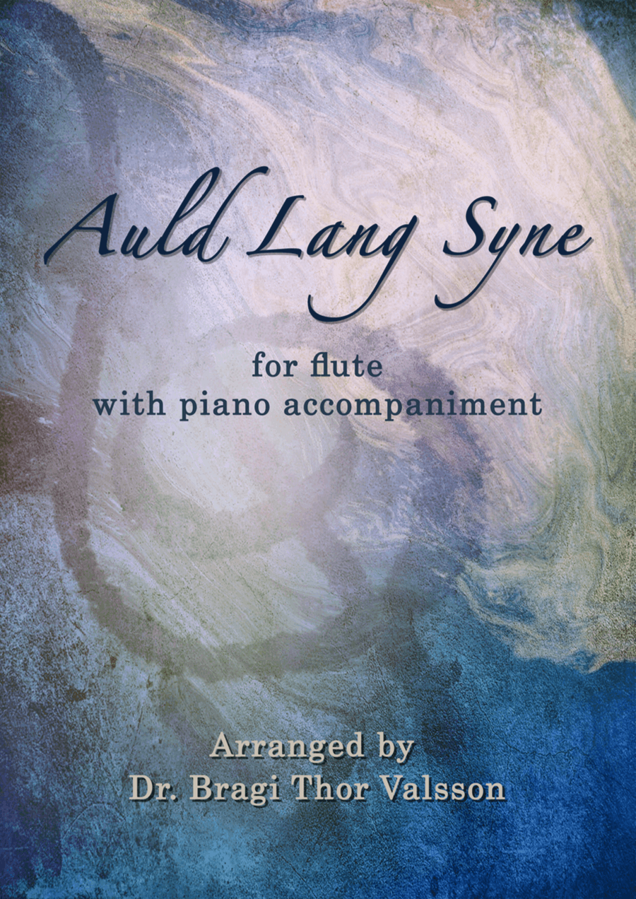 Auld Lang Syne - Flute with Piano accompaniment Flute Solo scores gallery preview page 1