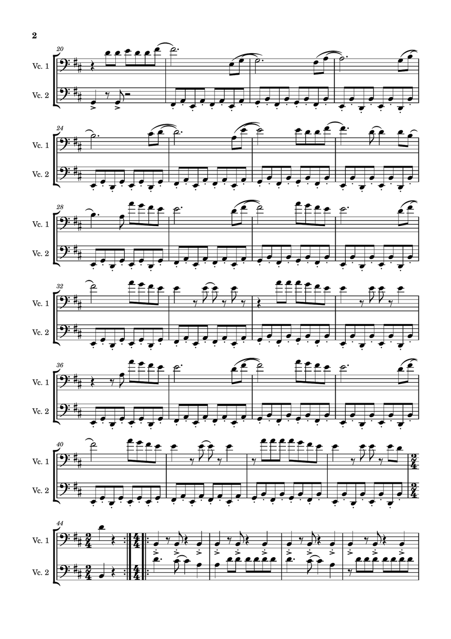 Firework Firework String Duet scores gallery preview page 2