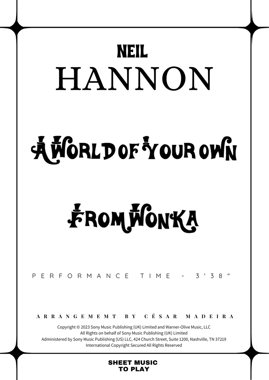 A World Of Your Own A World Of Your Own Double Bass scores gallery preview page 2