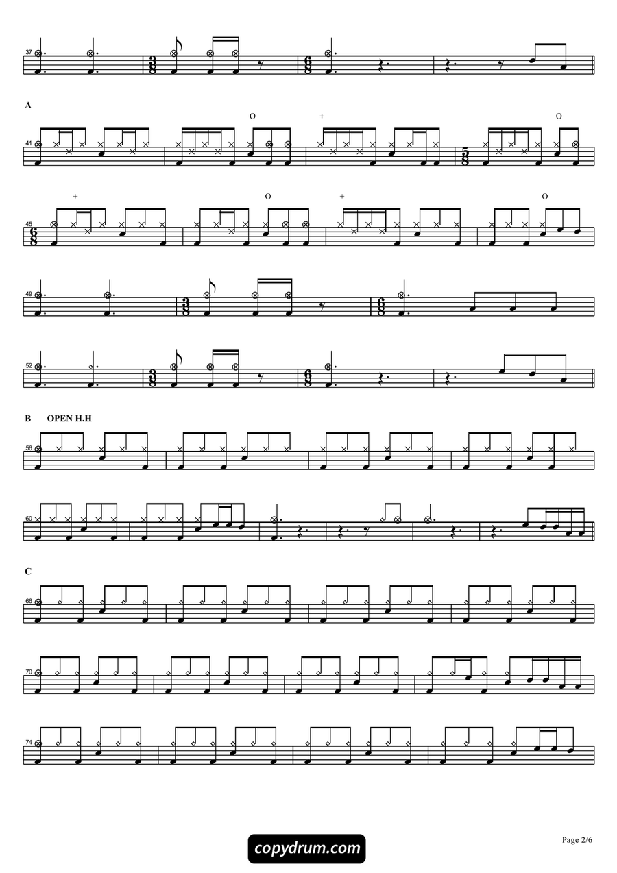 Great Expectations Great Expectations Drum Set scores gallery preview page 2