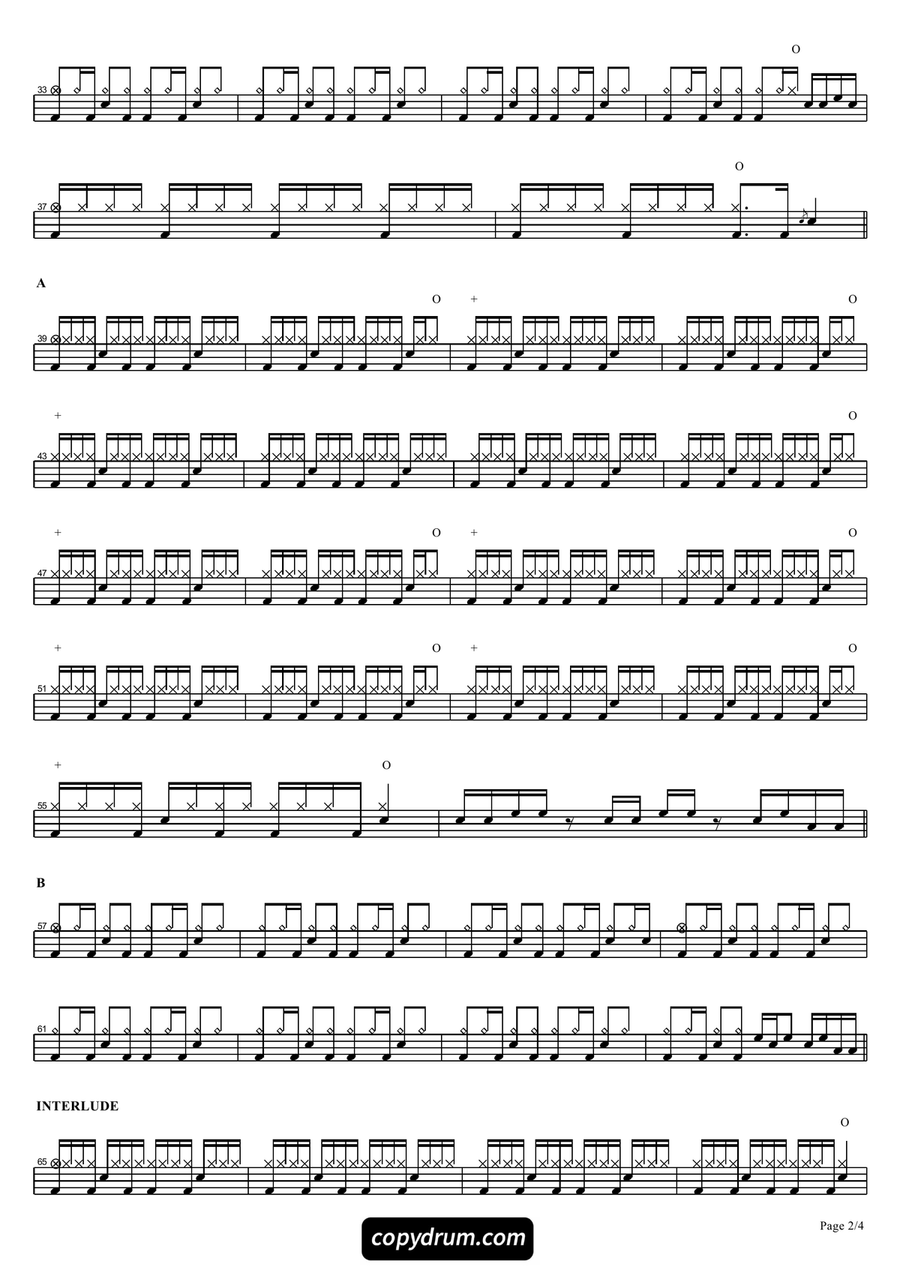 Mad About You Mad About You Drum Set scores gallery preview page 2