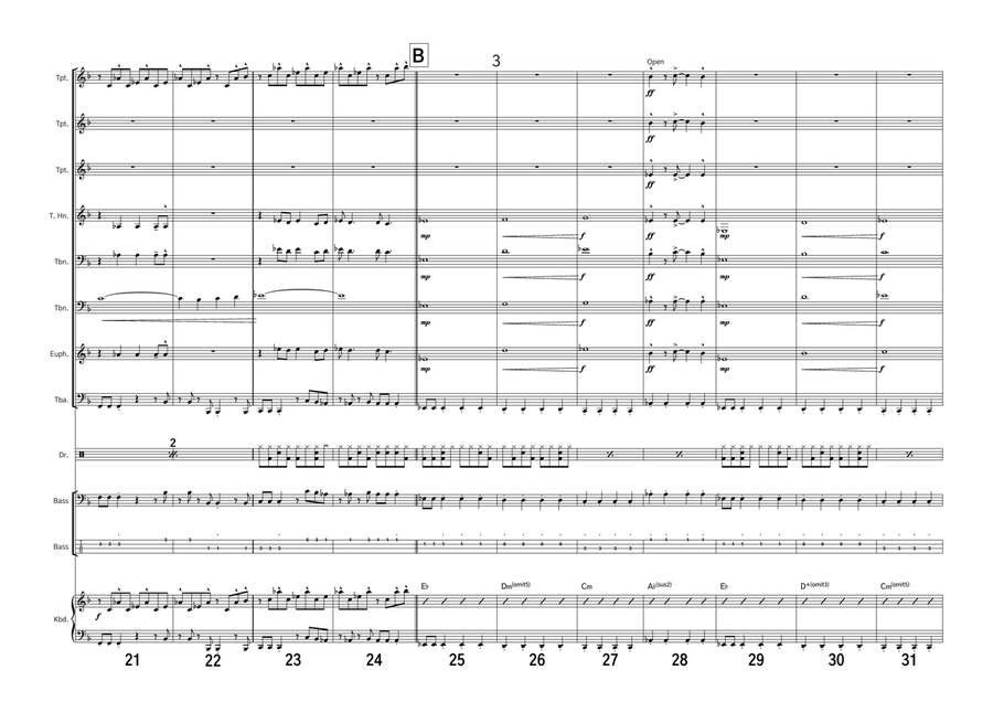 Take On Me Take On Me Brass Ensemble scores gallery preview page 4