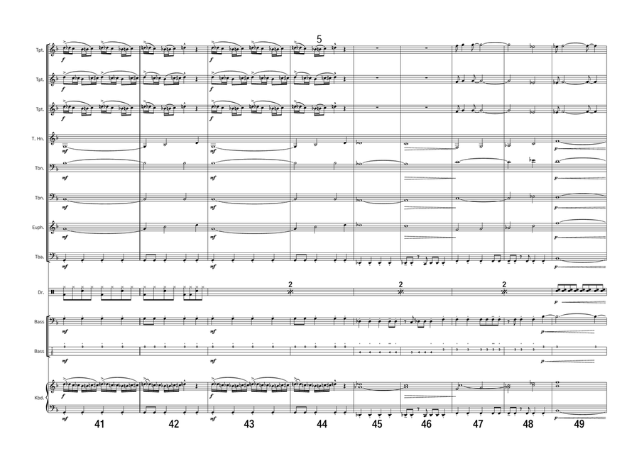 Take On Me Take On Me Brass Ensemble scores gallery preview page 6