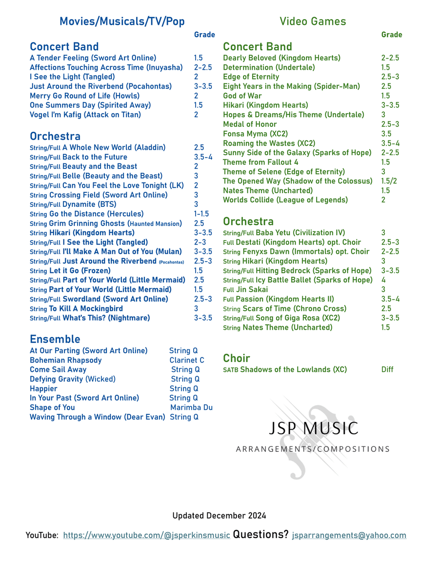 The Opened Way The Opened Way Concert Band scores gallery preview page 2