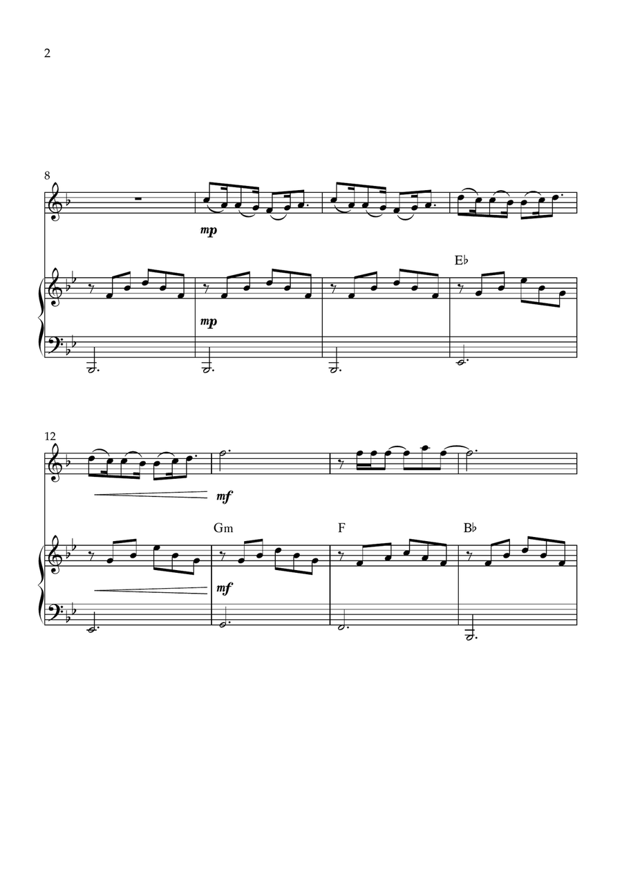 Next To Me Next To Me English Horn scores gallery preview page 2