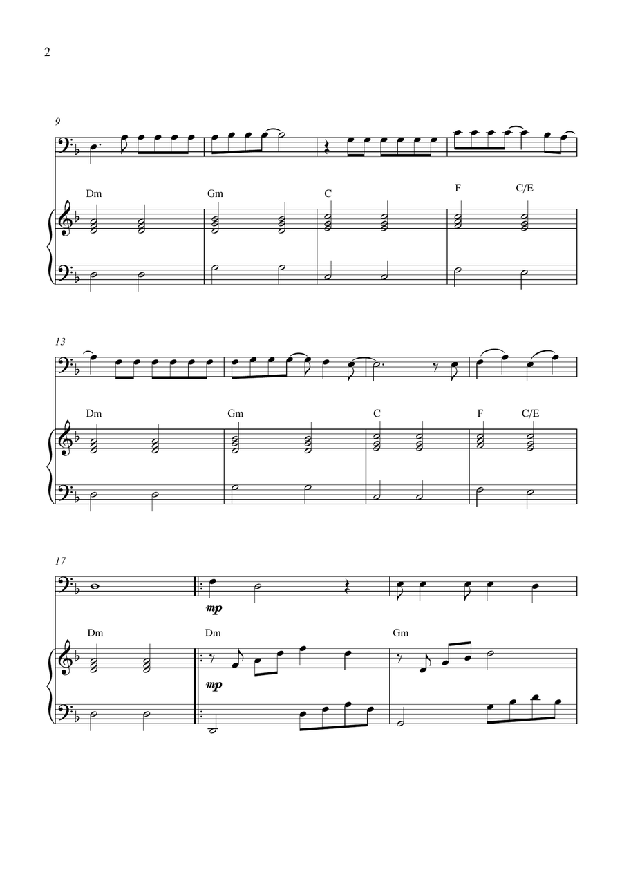 Me And My Broken Heart Bassoon scores gallery preview page 2