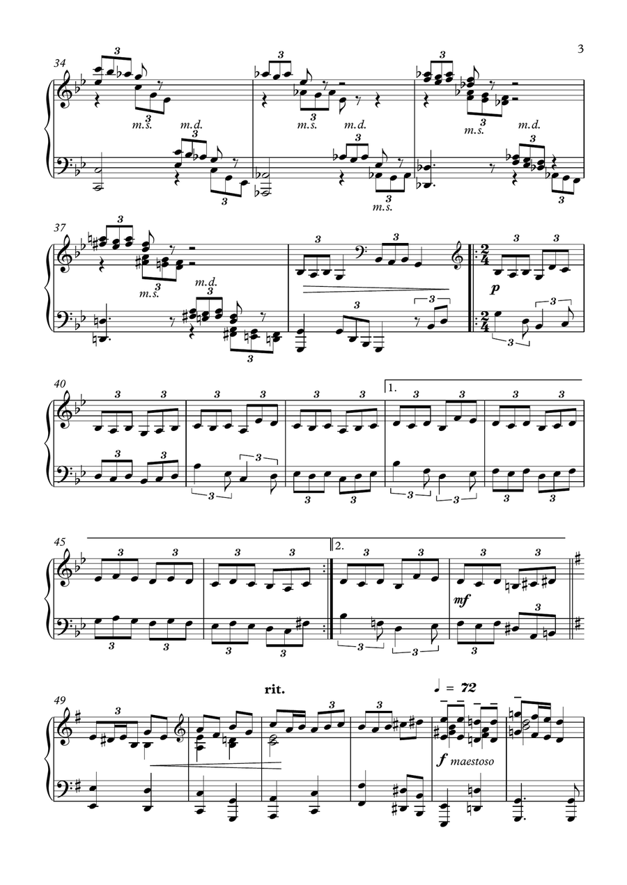 Christmas Patterns Christmas Patterns Chamber Music scores gallery preview page 3