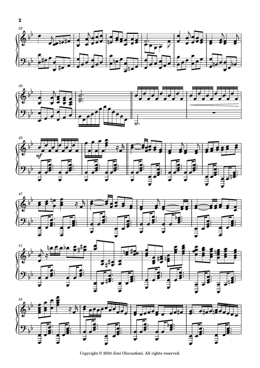 It Came Upon the Midnight Clear Piano Solo scores gallery preview page 2