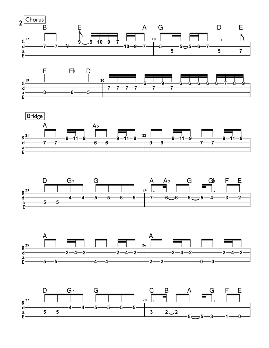 Something Something Acoustic Guitar scores gallery preview page 2