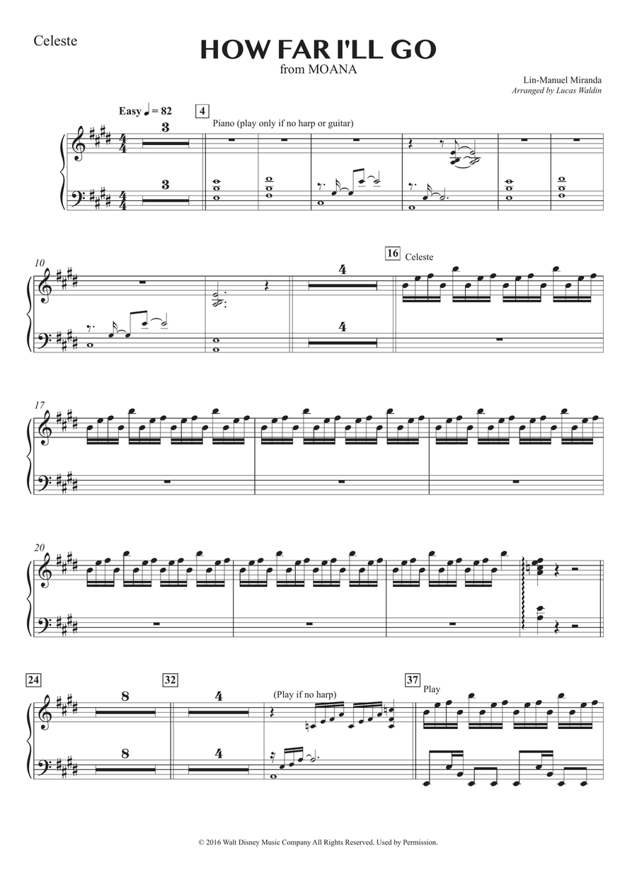 How Far I'll Go How Far I'll Go Full Orchestra scores gallery preview page 5