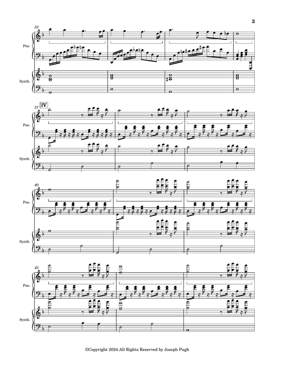 Opus #78 In D Minor (Voyage) Chamber Music scores gallery preview page 3