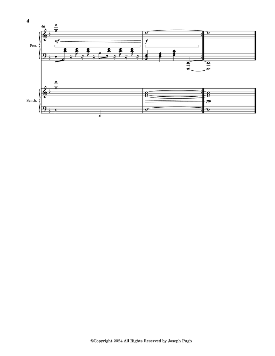 Opus #78 In D Minor (Voyage) Chamber Music scores gallery preview page 4