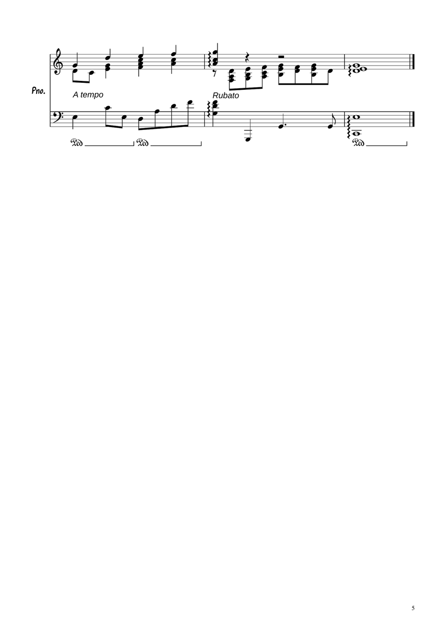 In the bleak midwinter (Darke) for flute and piano Flute Solo scores gallery preview page 5