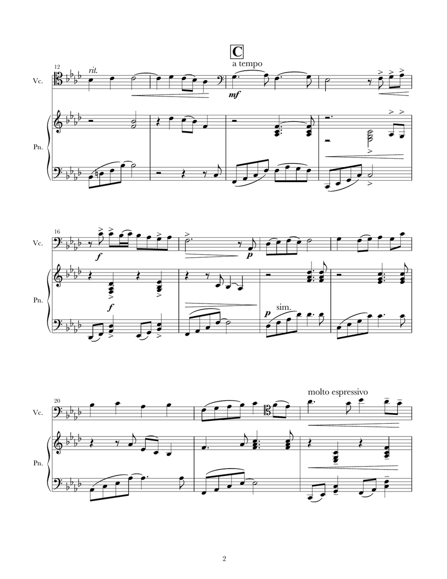 Reverie Piano scores gallery preview page 2