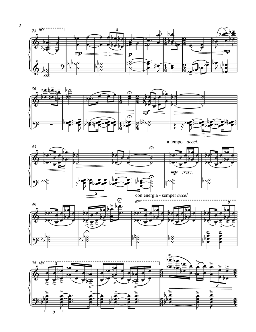 Requiem for Two Turtles Requiem for Two Turtles Piano scores gallery preview page 2