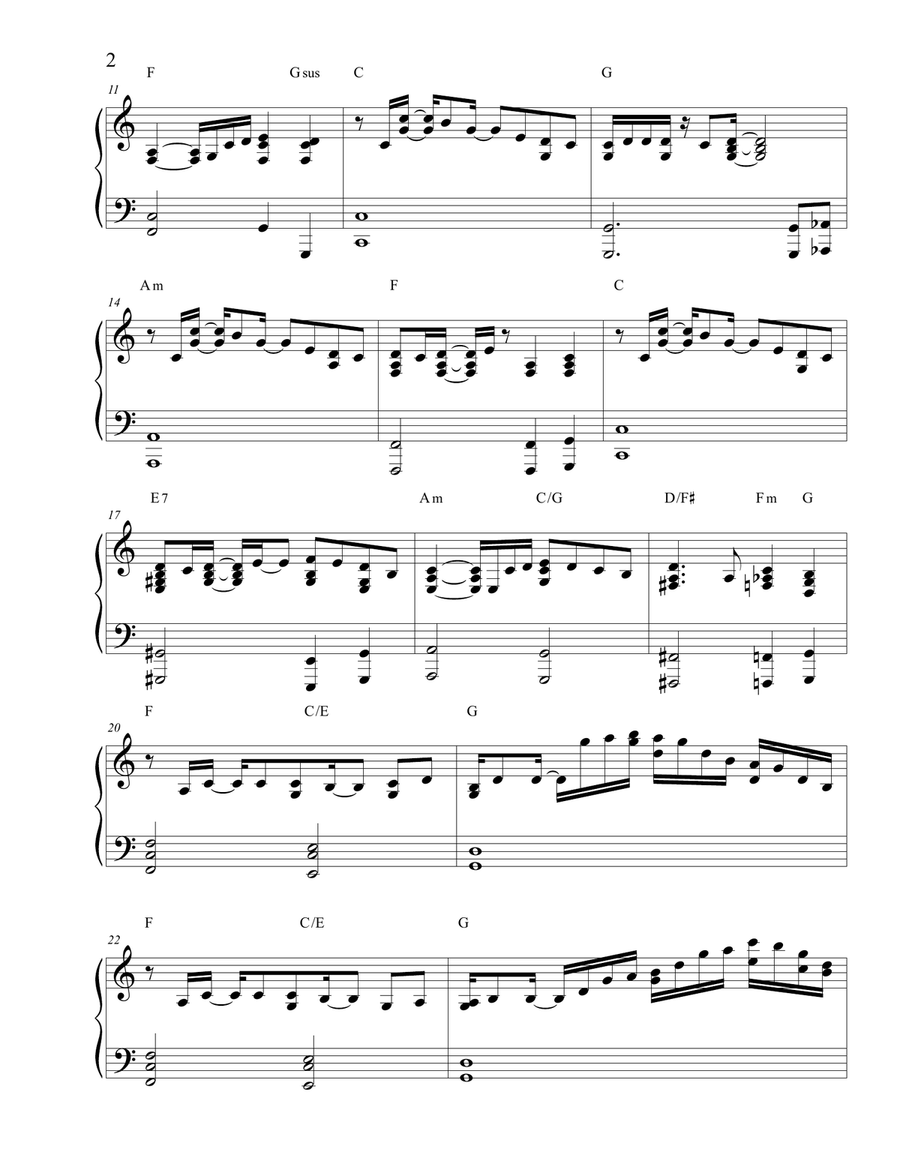 Leavin' it all Behind Leavin' it all Behind Piano Solo scores gallery preview page 2