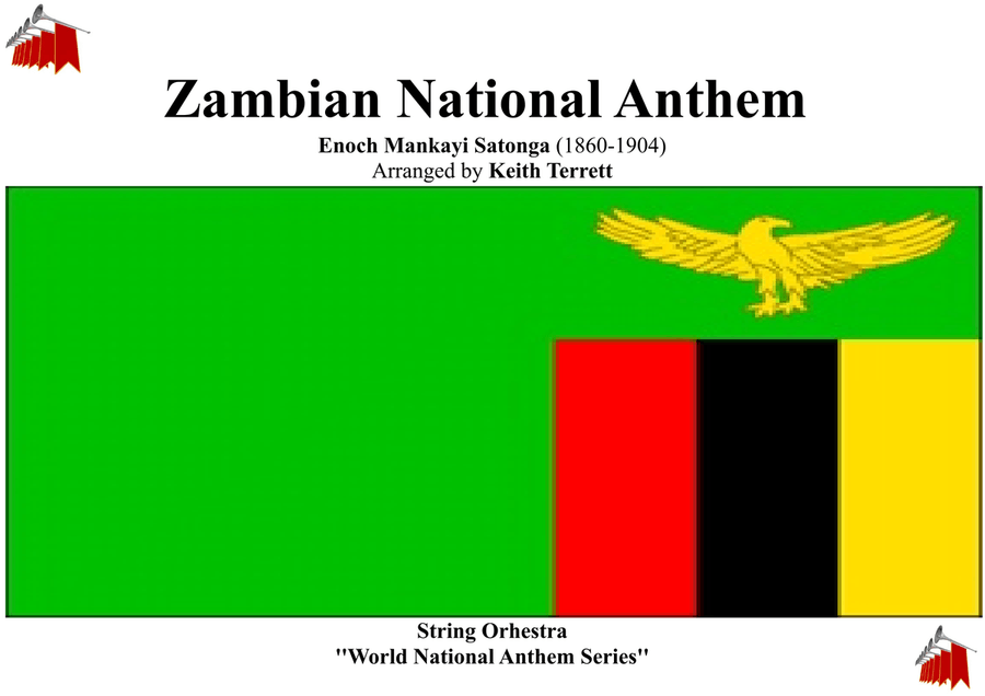 Zambian National Anthem for String Orchestra String Orchestra scores gallery preview page 1