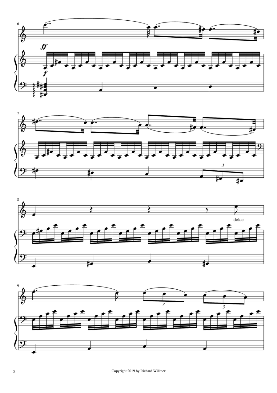 Sonata I in la minore, from Centone di Sonate MS 112/A Chamber Music scores gallery preview page 4