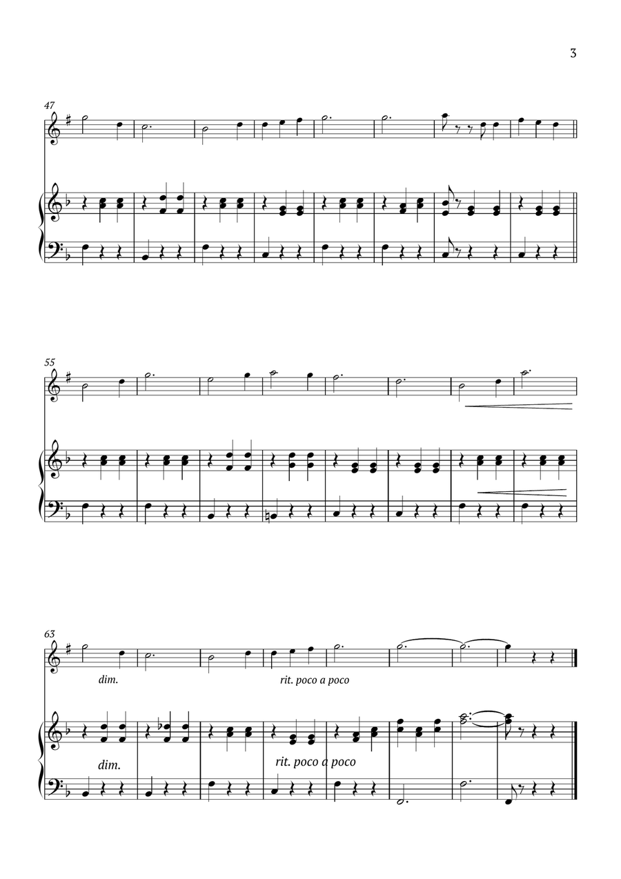 Edelweiss B-Flat Clarinet scores gallery preview page 3