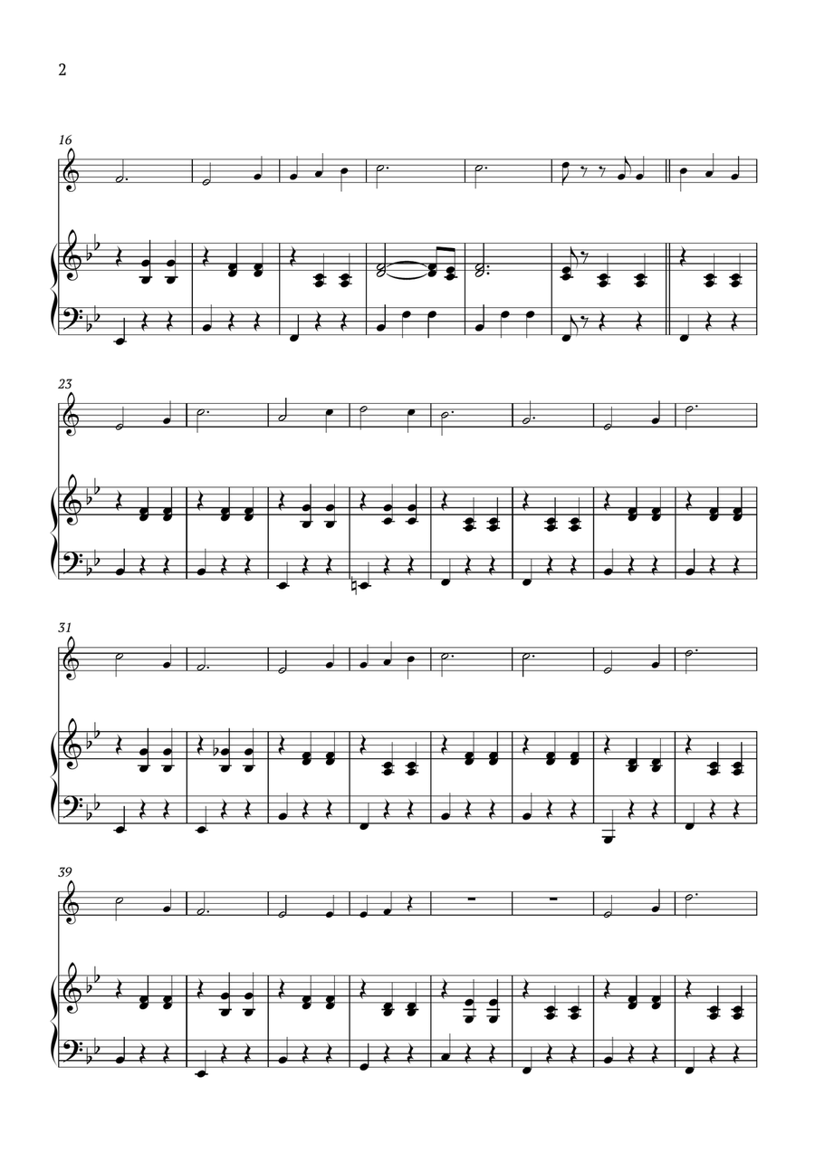Edelweiss B-Flat Trumpet scores gallery preview page 2