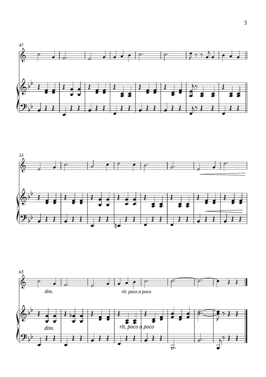 Edelweiss B-Flat Trumpet scores gallery preview page 3