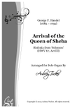 Organ: Arrival of the Queen of Sheba (Sinfonia from Solomon, HWV 67, Act III) - George F. Handel